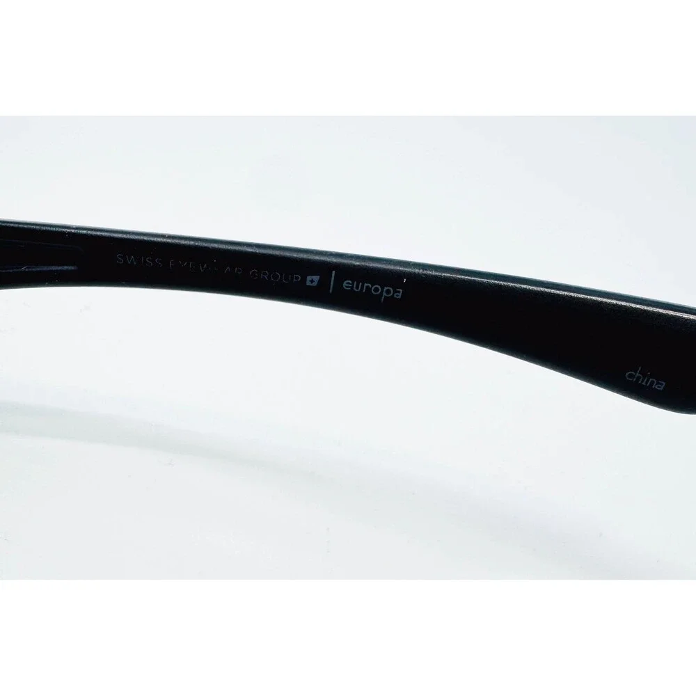 INVU Sunglasses Mens Black Rectangle 126-C3 57-18-141